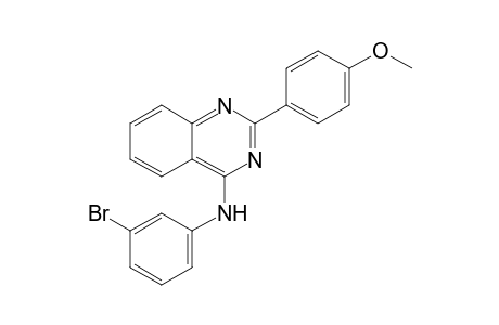 4-(3-Bromophenylamino)-2-(4-methoxyphenyl)quinazoline