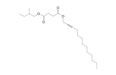 Succinic acid, tridec-2-yn-1-yl 2-methylbutyl ester