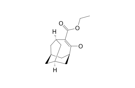 ETHYL-5-OXOTRICYCLO-[4.3.1.(3,8)]-UNDECANE-4-CARBOXYLATE;ENOL-FORM