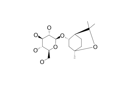 (1R,3S,4S)-1,8-EPOXY-PARA-MENTHAN-3-YL-O-BETA-D-GLUCOPYRANOSIDE