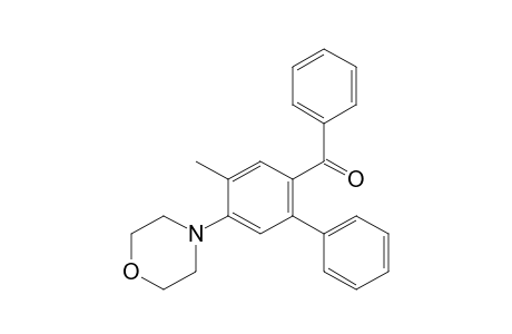 Methanone, [4-methyl-5-(4-morpholinyl)[1,1'-biphenyl]-2-yl]phenyl-