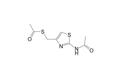 4-(Acetylthiomethyl)-2-acetamidothiazole