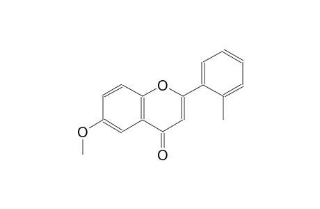 6-methoxy-2-(2-methylphenyl)-4H-chromen-4-one