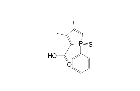 1H-Phosphole-2-carboxylic acid, 3,4-dimethyl-1-phenyl-, 1-sulfide