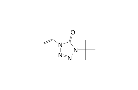 5H-Tetrazol-5-one, 1-(1,1-dimethylethyl)-4-ethenyl-1,4-dihydro-