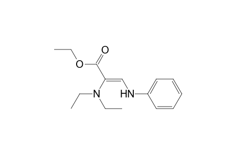 Ethyl (Z)-2-diethylamino-3-phenylaminopropenoate