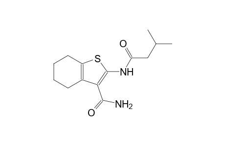 2-[(3-methylbutanoyl)amino]-4,5,6,7-tetrahydro-1-benzothiophene-3-carboxamide