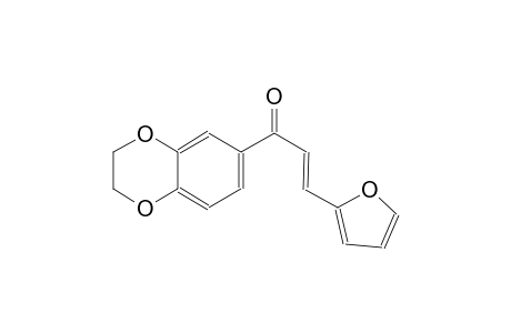 2-propen-1-one, 1-(2,3-dihydro-1,4-benzodioxin-6-yl)-3-(2-furanyl)-, (2E)-