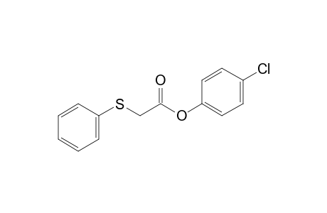 Phenylthioacetic acid, 4-chlorophenyl ester