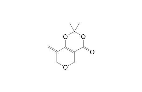 2,2-Dimethyl-8-methylene-7,8-dihydro-5H-pyrano[4,3-d]dioxin-4-one