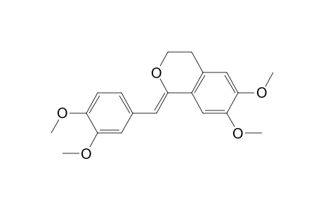 (1Z)-1-[(3,4-dimethoxyphenyl)methylene]-6,7-dimethoxy-isochromane