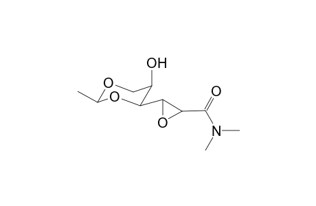 N,N-Dimethyl-2,3-anhydro-4,6-O-(s)-ethylidene-D-galacto-hexonamide