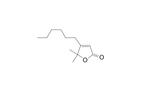 4-hexyl-5,5-dimethylfuran-2-one