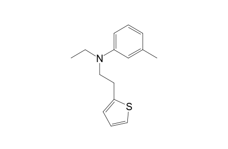 Ethylamine, N-ethyl-N-(3-methylphenyl)-2-(2-thiophenyl)-
