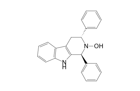 1H-Pyrido[3,4-b]indole, 2,3,4,9-tetrahydro-2-hydroxy-1,3-diphenyl-, trans-