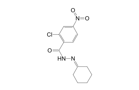 2-Chloro-N'-cyclohexylidene-4-nitrobenzohydrazide