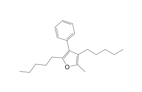 5-Methyl-3-phenyl-2,4-dipentylfuran