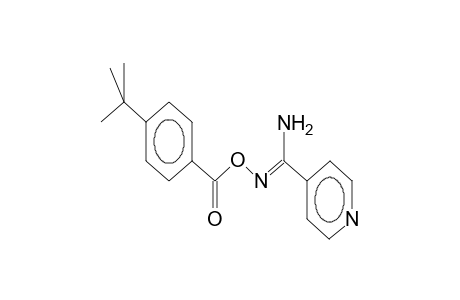 4-[1-(4-tert-butylbenzoyloxyimino)-1-aminomethyl]pyridine