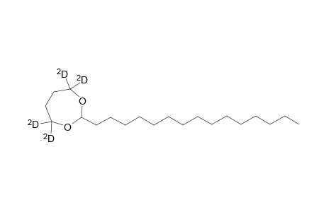 2-Pentadecyl-4,4,7,7-tetradeutero-1,3-dioxapane