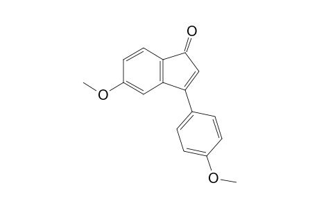 5-Methoxy-3-(4-methoxyphenyl)indenone