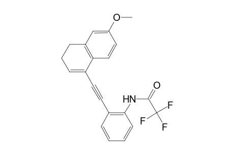 2-(6-Methoxy-3,4-dihydro-1-naphthyl)ethynyltrifluoroacetanilide