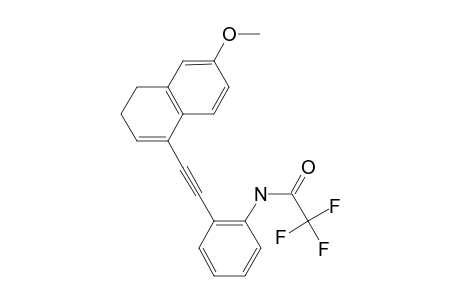 2-(6-Methoxy-3,4-dihydro-1-naphthyl)ethynyltrifluoroacetanilide