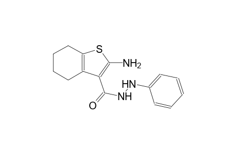 benzo[b]thiophene-3-carboxylic acid, 2-amino-4,5,6,7-tetrahydro-, 2-phenylhydrazide