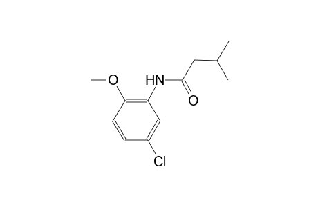 N-(5-chloro-2-methoxyphenyl)-3-methylbutanamide