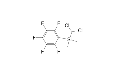 Silane, (dichloromethyl)dimethyl(pentafluorophenyl)-