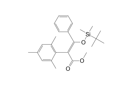 (Z)-3-[tert-butyl(dimethyl)silyl]oxy-2-mesityl-3-phenyl-acrylic acid methyl ester