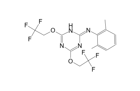 benzenamine, N-((2Z)-4,6-bis(2,2,2-trifluoroethoxy)-1,3,5-triazin-2(1H)-ylidene)-2,6-dimethyl-