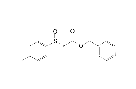 (phenylmethyl) 2-[(R)-(4-methylphenyl)sulfinyl]ethanoate