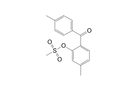 2-(4-Methylbenzoyl)-5-methylphenyl methane sulfonate