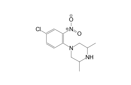piperazine, 1-(4-chloro-2-nitrophenyl)-3,5-dimethyl-