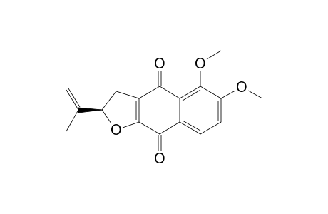(2R)-5,6-Dimethoxy-dehydroiso-.alpha.-Lapachone