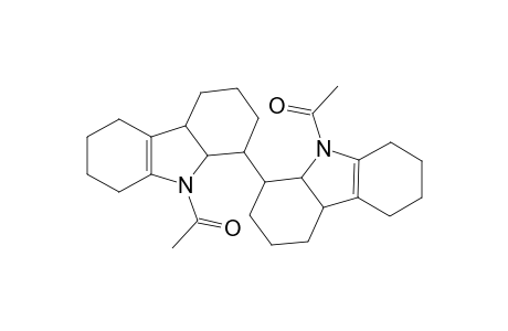 Bi-1H-carbazole, 9,9'-diacetyl-2,2',3,3',4,4',4a,4'a,5,5',6,6',7,7', 8,8',9,9',9a,9'a(or 2,2',3,3',4,4',5,5',6,6',7,7',8,8',8a,8'a,9,9',9a,9'a)-eicosahydro-