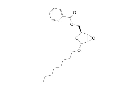 N-OCTYL-2,3-ANHYDRO-5-O-BENZOYL-ALPHA-D-RIBOFURANOSIDE
