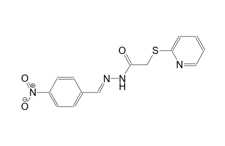N-[(E)-(4-nitrobenzylidene)amino]-2-(2-pyridylthio)acetamide