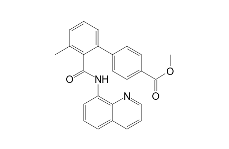 Methyl 3'-methyl-2'-(quinolin-8-ylcarbamoyl)-[1,1'-biphenyl]-4-carboxylate