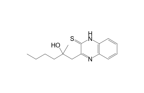 3-(2-Methyl-2-oxidanyl-hexyl)-1H-quinoxaline-2-thione