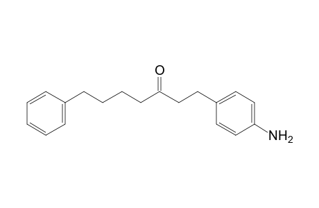 3-Heptanone, 1-(4-aminophenyl)-7-phenyl-