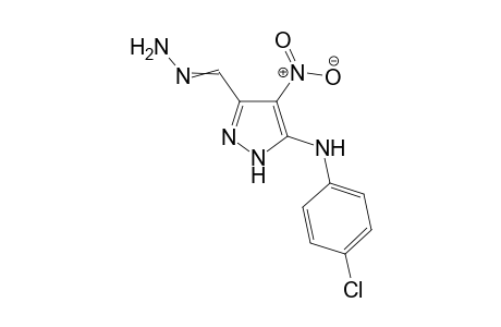 3-Hydrazonomethyl-4-nitro-5-(4-chlorophenylamino)-1H-pyrazole