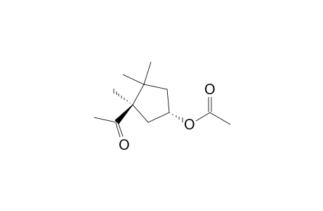 [(1R,4S)-4-Acetoxy-1,2,2-trimethylcyclopentyl]methylketone