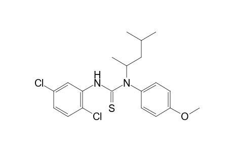 2',5'-dichloro-N-(1,3-dimethylbutyl)-4-methoxythiocarbanilide