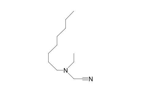 N-Ethyl-N-octyl-amino-acetonitrile