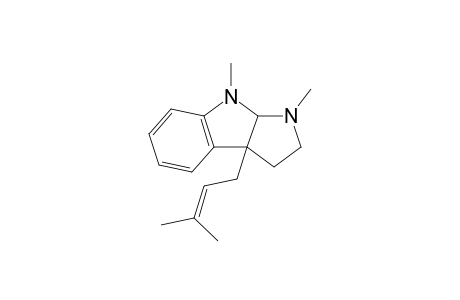 3,4-Dimethyl-8b-(3-methylbut-2-enyl)-2,3a-dihydro-1H-pyrrolo[2,3-b]indole