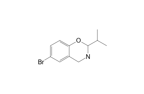 6-BrOMO-2-(1'-METHYLETHYL)-3,4-DIHYDRO-2H-1,3-BENZOXAZINE