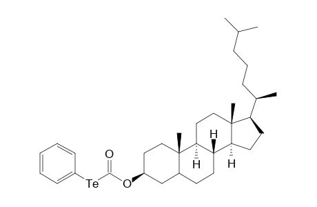 3.beta.-Cholestanyl (phenyltelluro)formate
