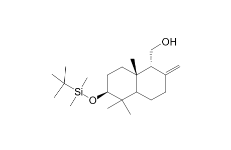 trans-decahydro-6.beta.-[tert-butyldimethylsilyl)oxy]-5,5-8a.beta.-trimethyl-2-methylene-1.xi.-naphthalenemethanol