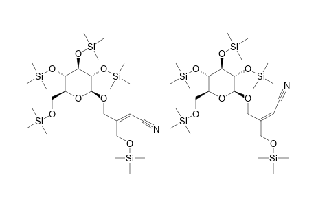 1-CYANO-3-HYDROXYMETHYL-4-BETA-D-GLUCOPYRANOSYLOXY-2-BUTENE-PENTA-(TRIMETHYLSILYLOXY)